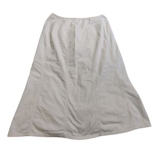 Susan Bristol White A-Line Skirt Vintage Size 14